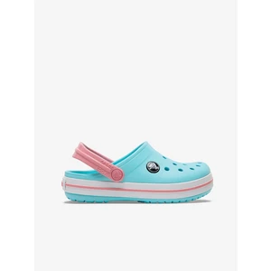 Pink-Blue Girl Slippers Crocs - Girls