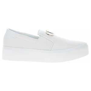 Dámské mokasiny Calvin Klein HW0HW00652 0K4 triple white 40