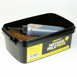 Mikbaits method pelet box 400 g + 120 ml activator - ananas n-ba