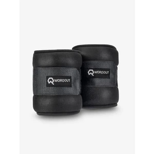 Černé závaží na zápěstí a kotníky Worqout Wrist and Ankle Weight 2 - unisex