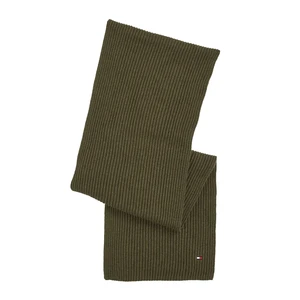 Tommy Hilfiger Scarf - ESSENTIAL FLAG KNITTED SCARF green