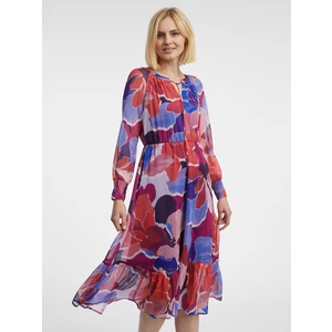 Orsay Red Ladies Floral Dress - Women's