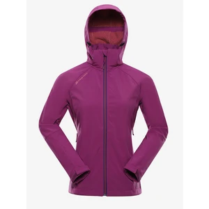 Women's softshell jacket ALPINE PRO HOORA holyhock