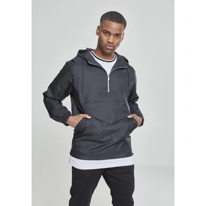 Pull Over Windbreaker Black