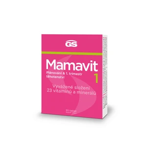 GS Mamavit 1 Plánování a 1. trimestr, 30 tablet