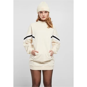 Women's Oversized College Sweat Dress whitesand