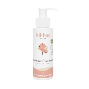 kii-baa® organic 100% Bio Oil Almond masážní olej pro děti od narození 100 ml