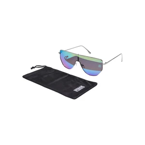 Palm Springs Sunglasses Silver/Rainbow