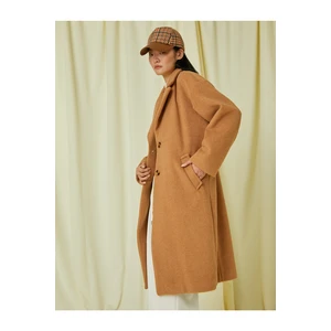 Koton Two-Button Stamp Coat