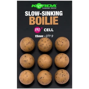 Korda plastic wafter slow-sinking boilie cell - 15 mm 9 ks