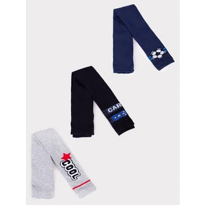 Yoclub Kids's Boys' Long Johns 3-Pack RAK-0001C-AA00-001