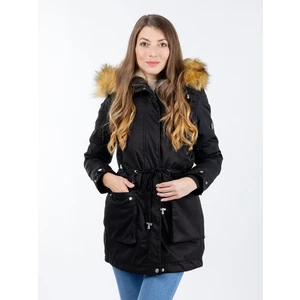 Women's parka GLANO - black