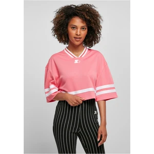 Women's Cropped Mesh Jersey Starter pinkgrapefruit/white