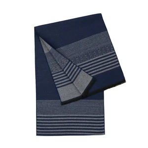 Art Of Polo Man's Scarf Sz23418-7 Grey/Navy Blue