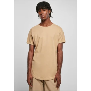 Long T-shirt Turnup Unionbeige