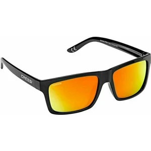 Cressi Bahia Floating Black/Orange/Mirrored Occhiali da sole Yachting