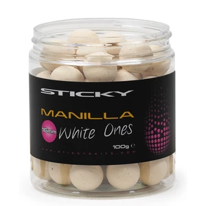 Sticky baits plávajúce boilies manilla pop-ups white ones 100 g-14 mm