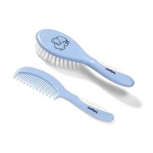 BabyOno Hair Brush kartáč na vlasy Blue 2 ks