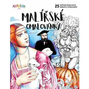 Malířské omalovánky: 25 světově proslulých obrazů