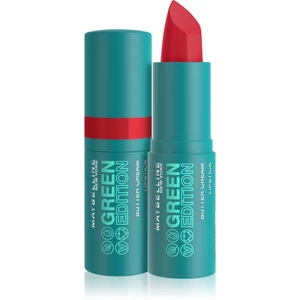 Maybelline Green Edition krémový rúž s hydratačným účinkom odtieň 004 Maple 3,4 g