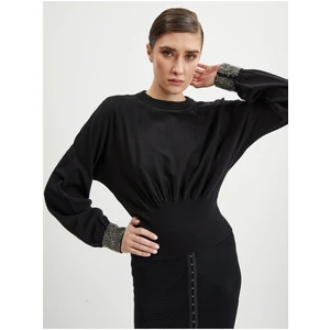 Black Ladies Sweater Guess Posa - Women