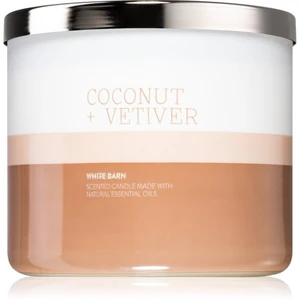 Bath & Body Works Coconut + Vetiver vonná sviečka 411 g