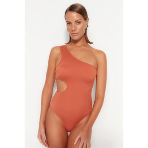 Trendyol Swimsuit - Brown - Plain