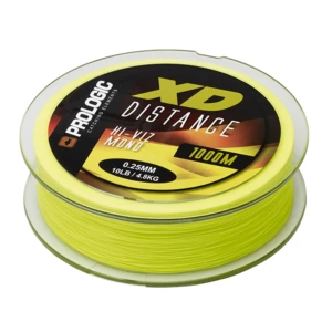 Prologic XD Distance Mono Hi-Viz Yellow 0,25 mm 4,8 kg 1000 m