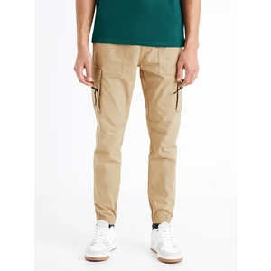 Celio Cotton cargo pants Dozip - Mens