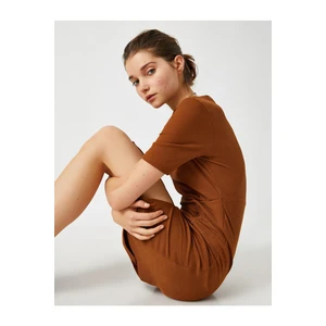 Koton Dress - Brown - Bodycon