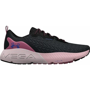 Under Armour Women's UA HOVR Mega 3 Clone Running Shoes Black/Prime Pink/Versa Blue 38