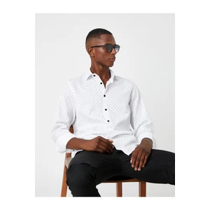 Koton Shirt - White - Regular fit