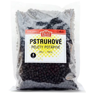 Chytil pelety pstruhové granule potápavé -1 kg 4 mm