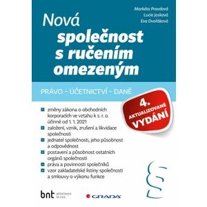 Nová společnost s ručením omezeným - 4. aktualizované vydání, Josková Lucie