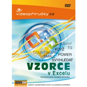 Videopříručky - Vzorce v Excelu - DVD