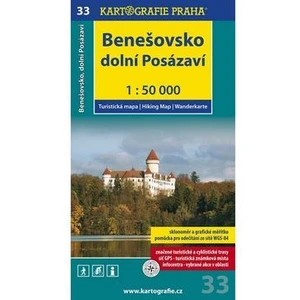 1: 50T (33)-Benešovsko, dolní Posázaví (turistická mapa)