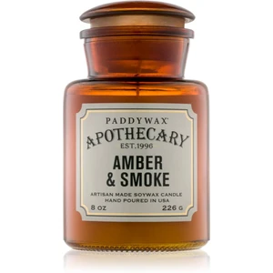 Paddywax Apothecary Amber & Smoke vonná svíčka 226 g