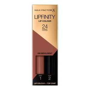 Max Factor Lipfinity Lip Colour dlhotrvajúci rúž s balzamom odtieň 190 Indulgent