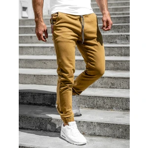 Pantaloni joggers camel Bolf KA1219