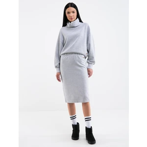 Big Star Woman's Skirt 120189 Grey 901