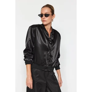 Trendyol Black Oversize kabát kabát