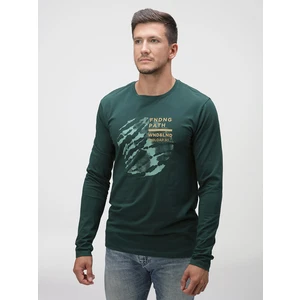 Dark green men's T-shirt LOAP Aldar