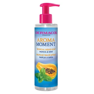 Dermacol Aroma Moment Papaya & Mint tekuté mydlo na ruky 250 ml