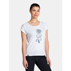 Women's cotton T-shirt KILPI ROANE-W White