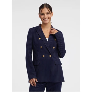 Orsay Dark blue ladies striped jacket - Ladies