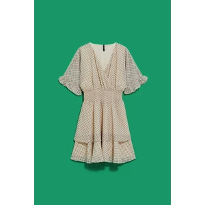 WOMEN'S DRESS L-SU-4035 LBEIGE