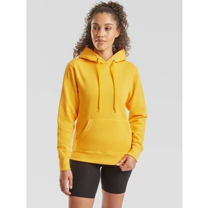 Żółta Błękitna bluza z kapturem Hooded Sweat Fruit of the Loom