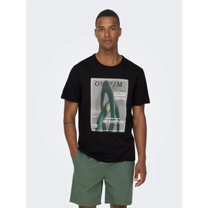 Black Man T-Shirt ONLY & SONS Todd - Men