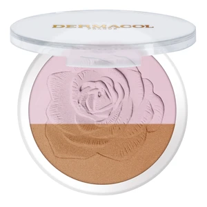 Dermacol Imperial Rose bronzer a rozjasňovač s vôňou ruží 7 g