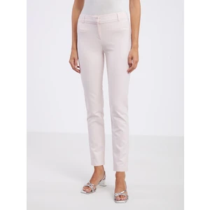 Light pink women's trousers CAMAIEU - Ladies